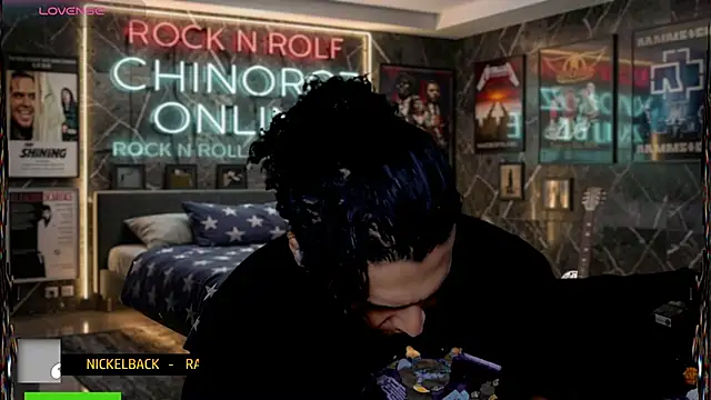 chino_roz webkamerás műsora