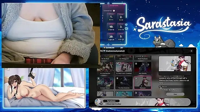 Chat +18 de Sarastasia417 ao vivo
