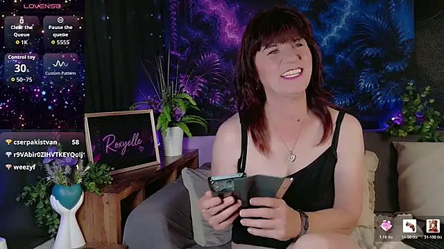 Roxyelle_ webkamerás műsora