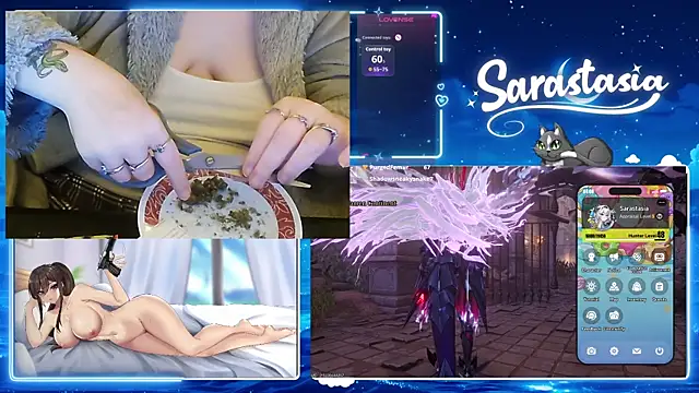 Sarastasia417: διαδικτυακό σόου στην κάμερα