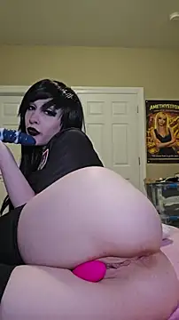 AmethystFoxx élő XXX-chatje