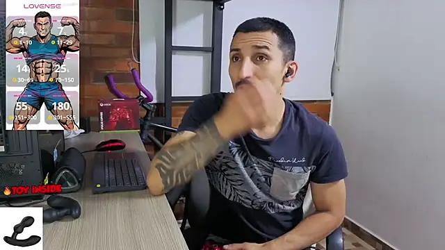 Marck_Muscle Adlı Modelin Canlı XXX Sohbeti