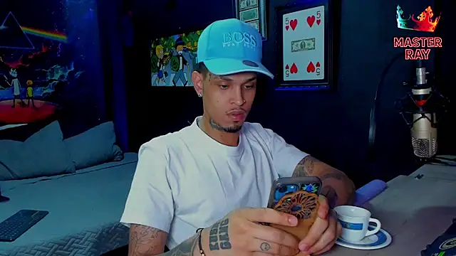 Show de XXXRAYGAMES na webcam