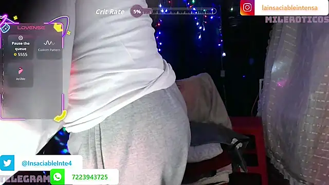 Czat XXX na żywo – LaInsaciableIntensa