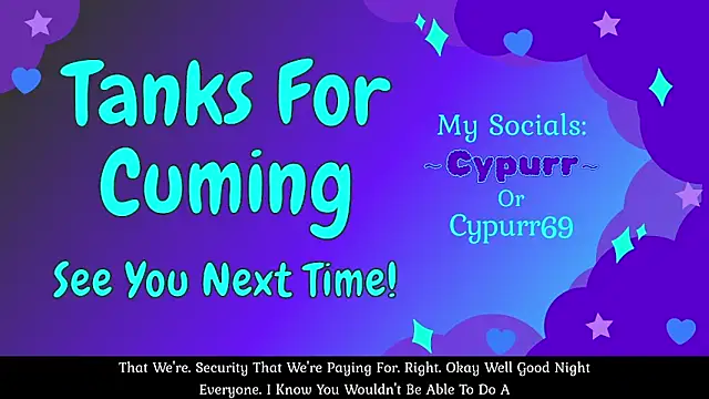 Chat XXX en directo de Cypurr