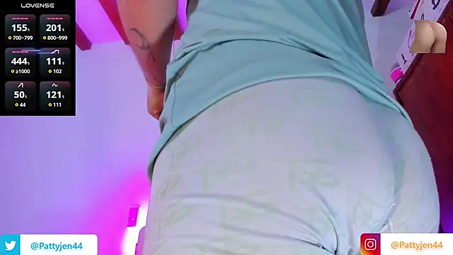 צ'אט XXX בשידור חי של pattyjenkinss