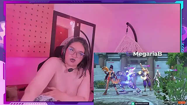 MegariaB 现场XXX聊天