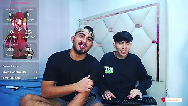 Chatroom XXX en direct de Michael_and_twinkk