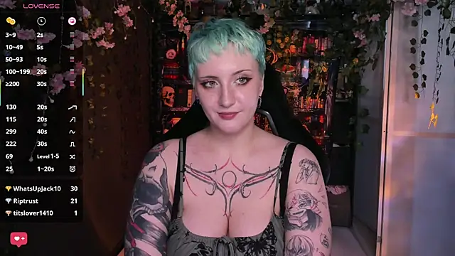Chat +18 de AsheLucker ao vivo