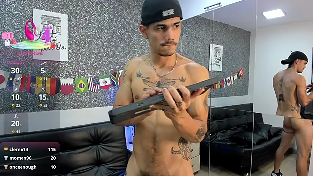 Chat +18 de Jared_Cole ao vivo