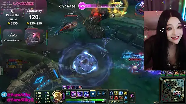 Chat XXX ao vivo de SaraSilky