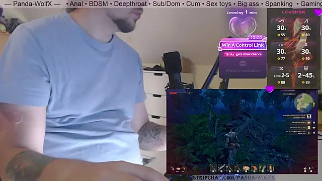 Panda-WolfX webcam show