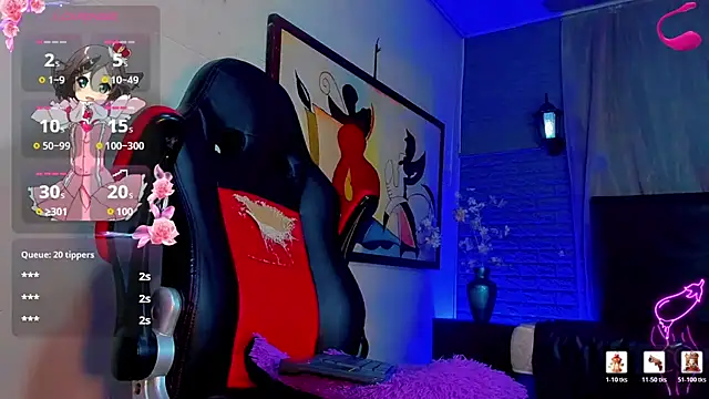 Aranza_Dollts élő XXX-chatje