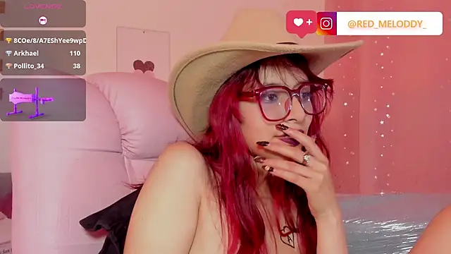 Živý XXX chat RedMeloddy
