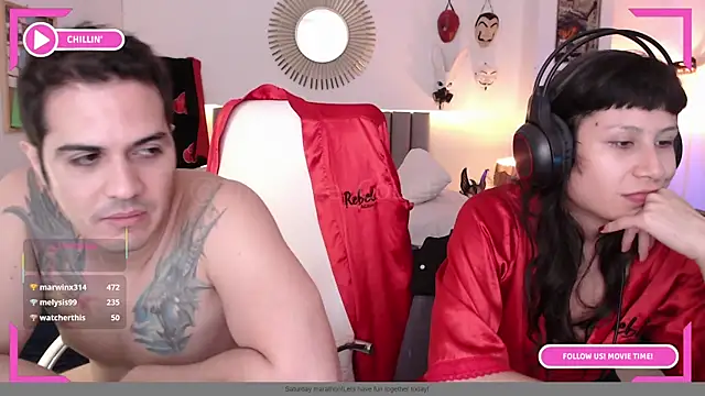 แชท XXX สดของ theoffice_couple