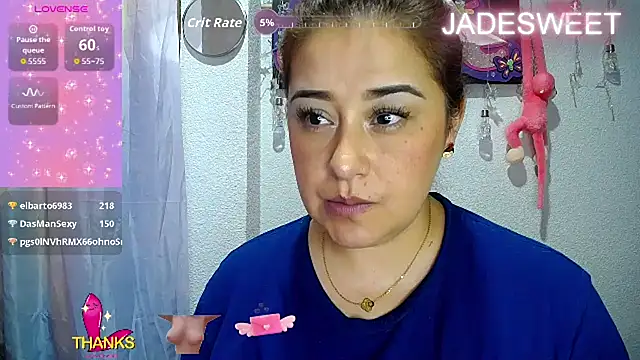 JADE_SWEET2 Adlı Modelin Canlı XXX Sohbeti