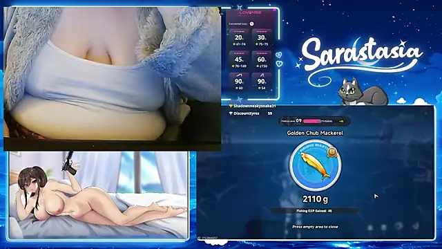 Chatroom XXX en direct de Sarastasia417
