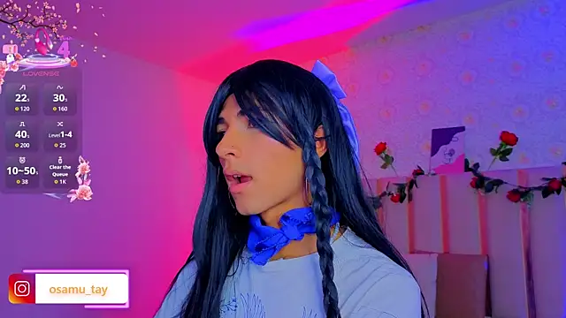 osamu_tay élő XXX-chatje
