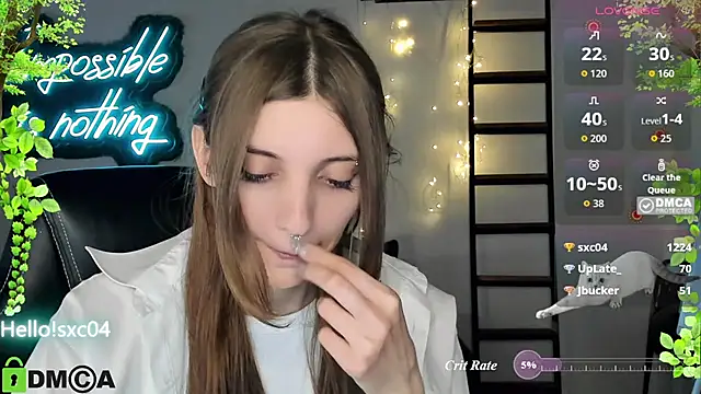 CherryBloom777 élő XXX-chatje