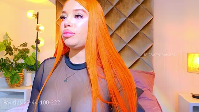 Crazyorange_ Adlı Modelin Canlı XXX Sohbeti
