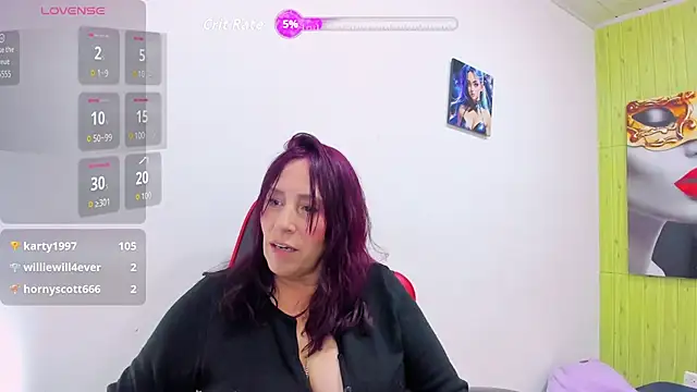 Chat +18 de Chantalvedette ao vivo