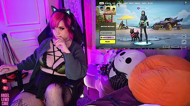 Chat XXX ao vivo de Angel-Lewd-Cake