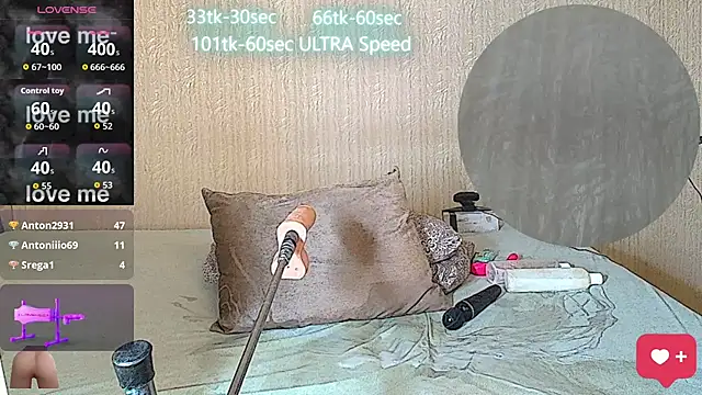 Chatroom XXX en direct de _Vika4you_