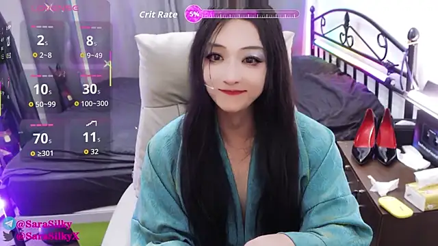 SaraSilky 라이브 XXX 채팅