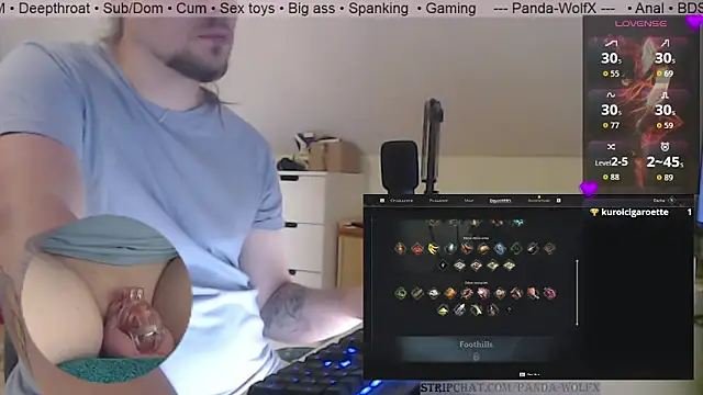 Chat XXX ao vivo de Panda-WolfX