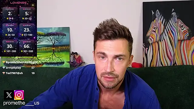 Živý XXX chat Promethe_us