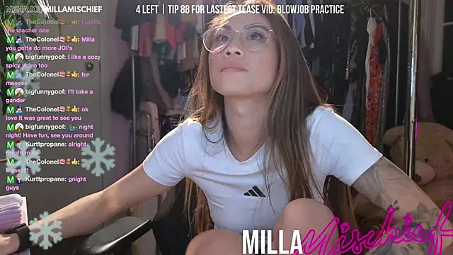 Živý XXX chat millamischief