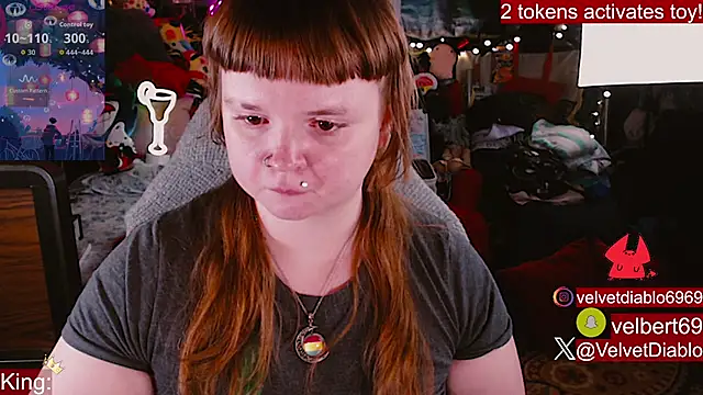 VelvetDiablo Live XXX Chat