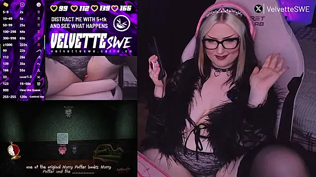VelvetteSWEn Live XXX chat