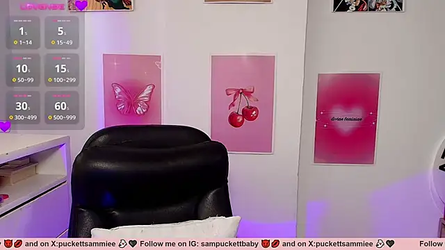 Chat +18 de Sampuckettbaby ao vivo