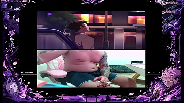 BigdickAnimeFan: διαδικτυακό σόου στην κάμερα