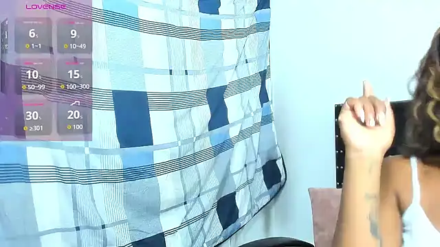 ebonnylatinx élő XXX-chatje