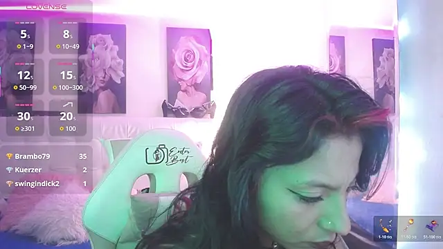 Chat +18 de SamathaMay ao vivo