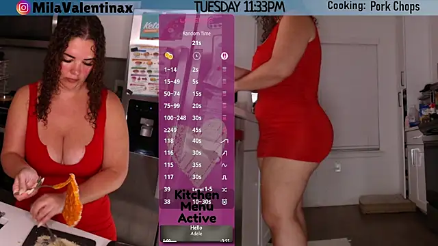 MilaValentina Chat XXX in diretta