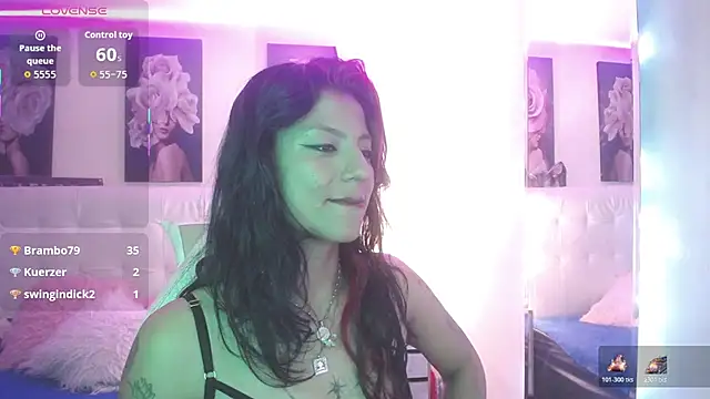 Chat +18 de SamathaMay ao vivo
