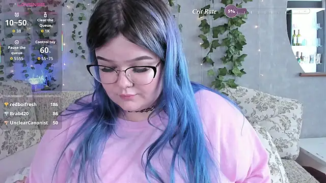 Chat +18 de _CandyM1lky_ ao vivo