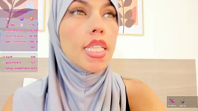 hanajameela Adlı Modelin Canlı XXX Sohbeti
