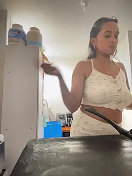 Show de LunaHeat na webcam