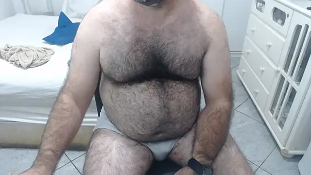 Show de MysterBearMG na webcam