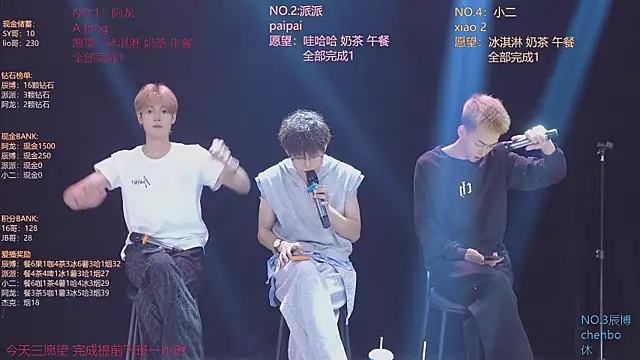 Show de webcam de NCT-111