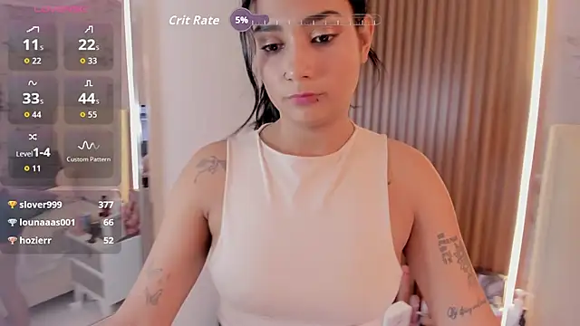 Živý XXX chat NINAMARTINS