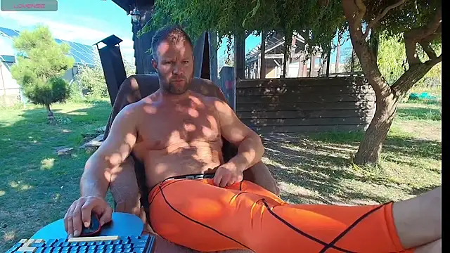 Show de muscleangel18 na webcam