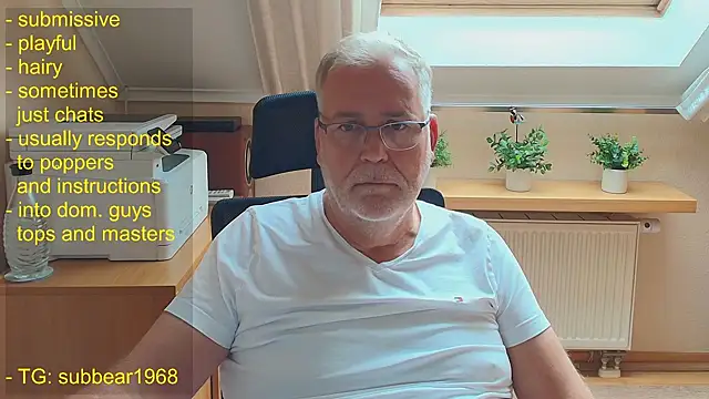 Chatroom XXX en direct de subbear1968