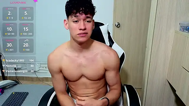 Luke_Muscle Obrolan Langsung XXX