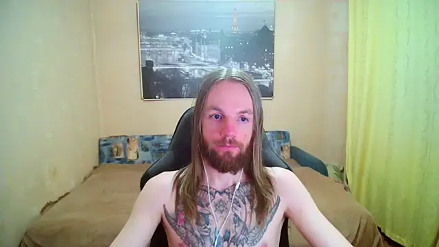 Show modela AdamDickens na web-kameri