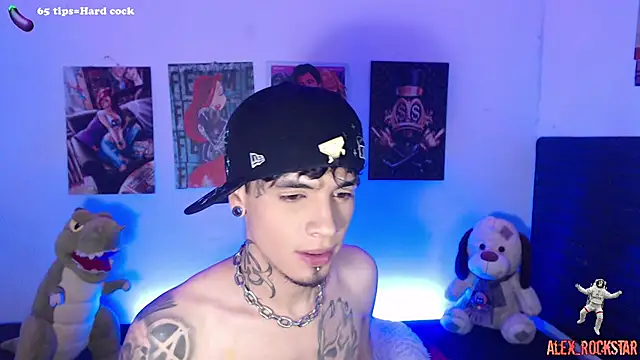 alex_rockstarのウェブカメラショー
